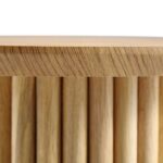 Maru Oak Round Side Table, Oak - Image 5