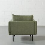 MAPLETON - Green Fabric Chair - Image 4