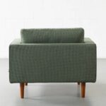 Green Fabric Chair - Image 8