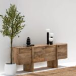 Davina Wooden TV Unit