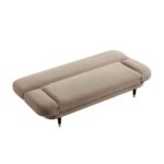 Daphnis Aegean Blue Velvet Sofa, 2-Seater - Image 5