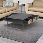 Rajasthani Sheesham Solid Wood Black Finish Coffee Table - Image 2