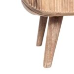 Wooden Modern Side Table Door Storage - Image 6