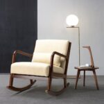Mango Wood Rocking Chair - Image 2