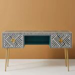 Handmade Inlay Console Table - Image 3