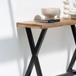 Wooden X Legs Console - Image 4