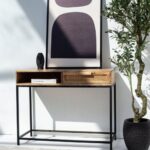 Rattan One Drawer Console - Image 3