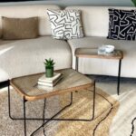 Handcrafted Cane Coffee Table -Set of 2 - Image 3