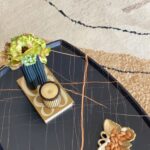 Handcrafted Center Table - Black - Image 4