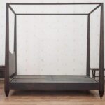 Handcrafted Sheesham Wood Poster Bed - Image 3