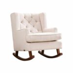 Wooden Rocking Chair - Image 5