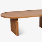 Curve Mango Wood Coffee Table - Image 2