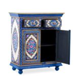 Wooden Handpainted Cabinet - Image 3