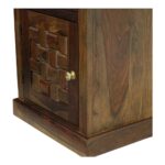 Sheesham Wood Bedside Table - Image 10
