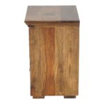 Sheesham Wood Bedside Table - Image 5