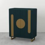 Antique Mango Wood Bar Cabinet - Image 5