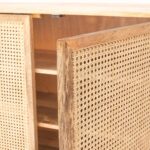 Rattan 2 Door Cabinet/Buffet - Image 7