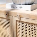 Wesley Two Doors Rattan Cabinet & Sideboard - Image 5