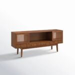 Wooden Antique TV Unit with Drawer Furniture - Image 5