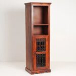 Wooden  Mango Wood Bar Cabinet - Image 2