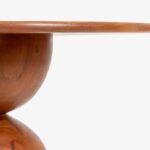 Handcrafted Wooden Design End Table - Image 7