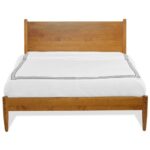 Handcrafted Solid Wood Platform Bed - Image 2