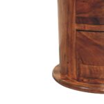 Modern 3 Drawer Side Table - Image 5