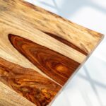 Isabella Rose Wood Top Dining Table - Image 7