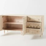 Apollo Carved Mango Wood Sideboard - Image 4