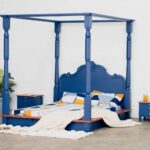 Handcrafted Sheesham Wood Poster Bed