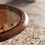 New Design End Table With Glass Top - Image 4