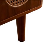 Handcrafted Wooden Tv Cabinet – Natural Finish - Image 7