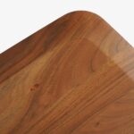 Handcrafted Natural Finish Dining Table - Image 7