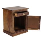 Sheesham Wood Bedside Table - Image 7