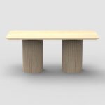 Mango Wood Indian New Design Dining Table - Image 6