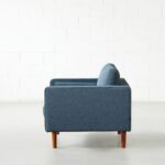 Blue Fabric Chair - Image 4