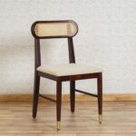 Modern Rattan Cane Dining Table - Image 7