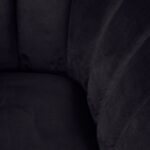 Black Velvet Chair - Image 7