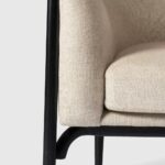 Antique Accent Sofa Cane Chair - Image 7