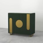 Handcrafted  Wooden Artistic Mango Wood In Sideboard - Image 7