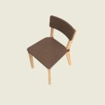 Handcrafted Wooden Modern Cafe Chair - Image 4