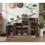 Handcrafted Modern Shoe Rack Furniture - Image 2