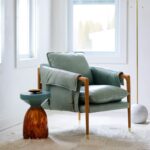 Wooden Leather Chair