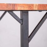 Hand Carved Mango Wood Dining Table - Image 3