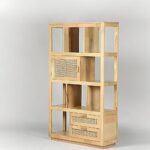 Indian Mango Wood Natural Finish (Bookshelf) - Image 2