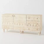 Apollo Carved Mango Wood Sideboard - Image 3