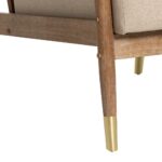 Handcrafted Mango Wooden Sofa Chair - Image 7