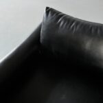 MAPLETON - Black Vegan Leather Chair - Image 7