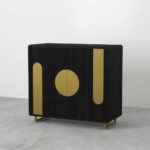Handcrafted  Wooden Artistic Mango Wood In Sideboard - Image 8