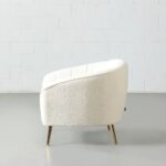 Cream Fabric Chair - Image 3